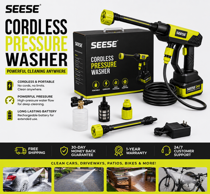 SEESE™ Cordless Pressure Washer Pro