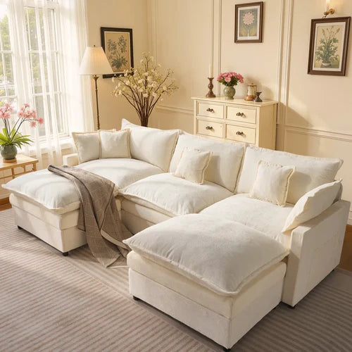 Aurelia Velvet Sectional.